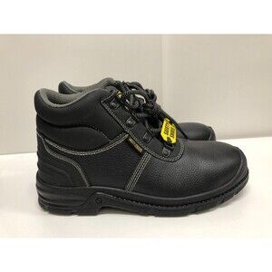 Safety Jogger BestBoy2 men size US 8 -EU 41-UK 7.5 steel toe boots black Leather